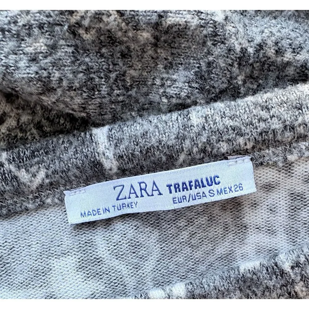 Zara Trafaluc Soft Snakeskin Print Crop Top Size S